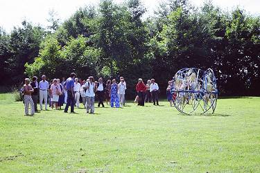 Visitors on opening dayview Dreamcatcher Tribe