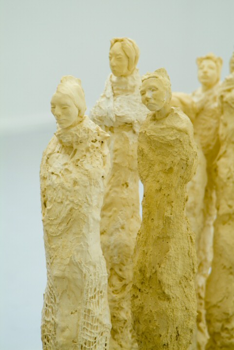 These sculptures were inspired by my Silk Road journeys in China