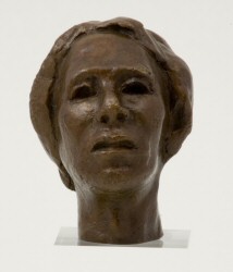 Miniature bronze bust of one of my original Artists of the Silk Road series