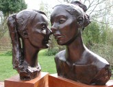 Click here for figurative sculpture - portrait or bust commission examples